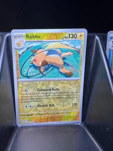 Raichu 052/162 SV05: Temporal Forces Reverse Holo - Picture 1 of 1