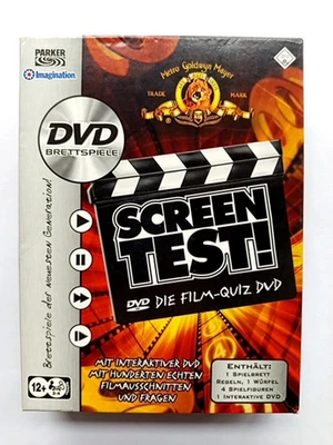 Hasbro MGM Screen Test DVD Brettspiel Film Quiz Hollywood 4 Spieler - Bild 1 von 4