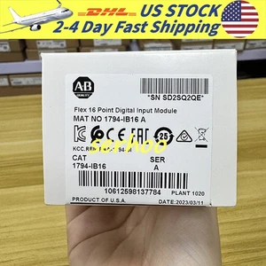 1794-IB16 Flex I/O Input Module New Sealed Allen Bradley Free Shipping - Picture 1 of 6