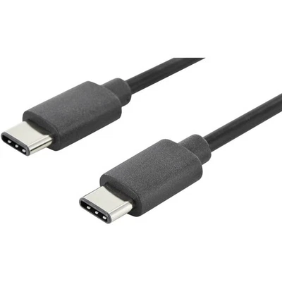 Digitus USB-Kabel  USB 2.0 USB-C® Stecker, USB-C® Stecker 1.00 m Schwarz  AK-... - Bild 1 von 2