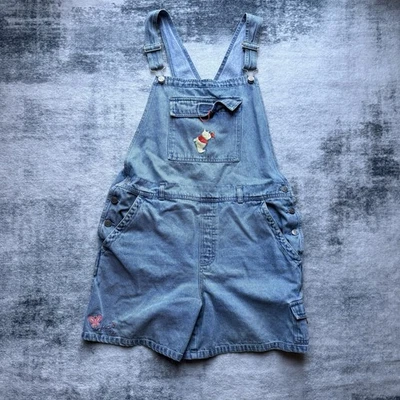 Disney Winnie The Pooh джинсовой ткани общий шорты - винтажный размер большой шорты - Изображение 1 из 4