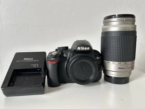 Nikon D3100 DSLR Camera Body with Charger and 8GB SD Card – Very Good Condition - Picture 1 of 6