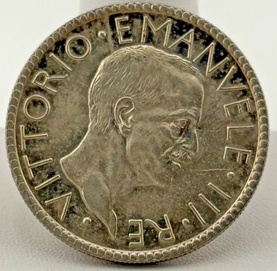 1928 Silver Kingdom Of Italy 20 Lire  - Image 1 of 2