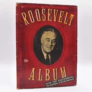 Álbum Franklin D. Roosevelt (revista de 1945), más de 150 fotografías - Imagen 1 de 7