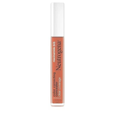 NEUTROGENA Clear Coverage Color Correcting Concealer DEEP PEACH dark spots - Image 1 of 2
