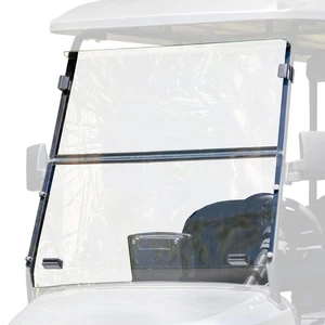 Star EV Capella Golf Cart RedDot Clear DOT Folding Windshield - Picture 1 of 8