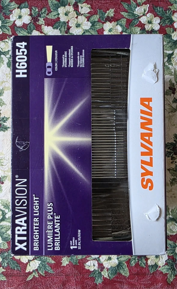 SYLVANIA - H6054 XtraVision Faro de haz sellado - Halógeno 142x200, 1 PC Foto 1 de 4