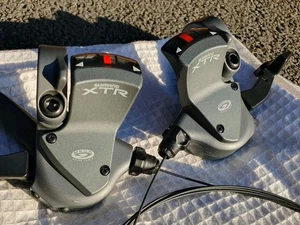Shimano XTR 9s M952 Component Shifter Set SL-M952 Mega9 Speed *NOS-Take Off-A1* - Picture 1 of 17