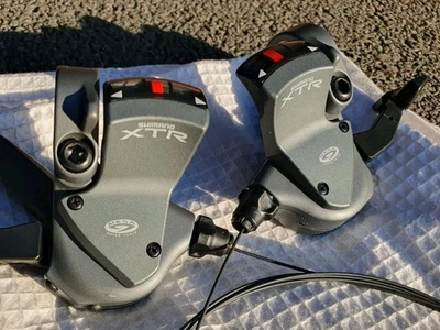 Shimano XTR 9s M952 Component Shifter Set SL-M952 Mega9 Speed *NOS-Take Off-A1* - Image 1 of 4