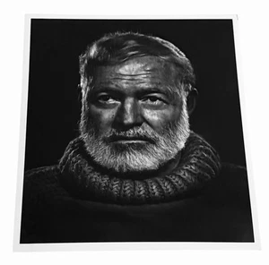 Yousuf Karsh Ernest Hemingway authentic 11x14 Silver Print - Picture 1 of 3