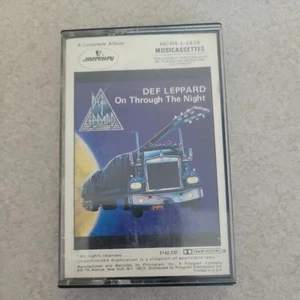 Def Leppard On Through The Night Cassette Tape 1986 - Picture 1 of 4