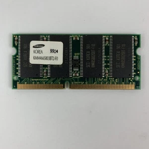 Samsung 64MB KMM466S823AT3-F0 - SODIMM Memory RAM Module - Picture 1 of 2