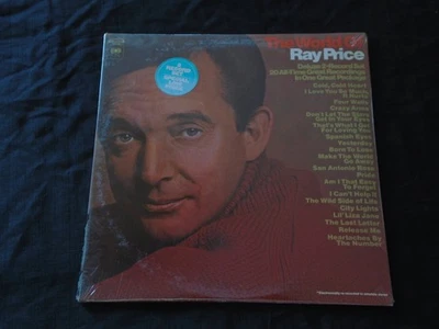 RAY PRICE, The World Of Ray Price USA New Sealed 2LP FREE SHIPPING - Image 1 of 2