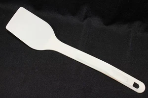 Vintage Rubbermaid Nylon Kunststoff schmal/dünn SPACHTEL, weiß, guc, 12,25" 1971 - Bild 1 von 15