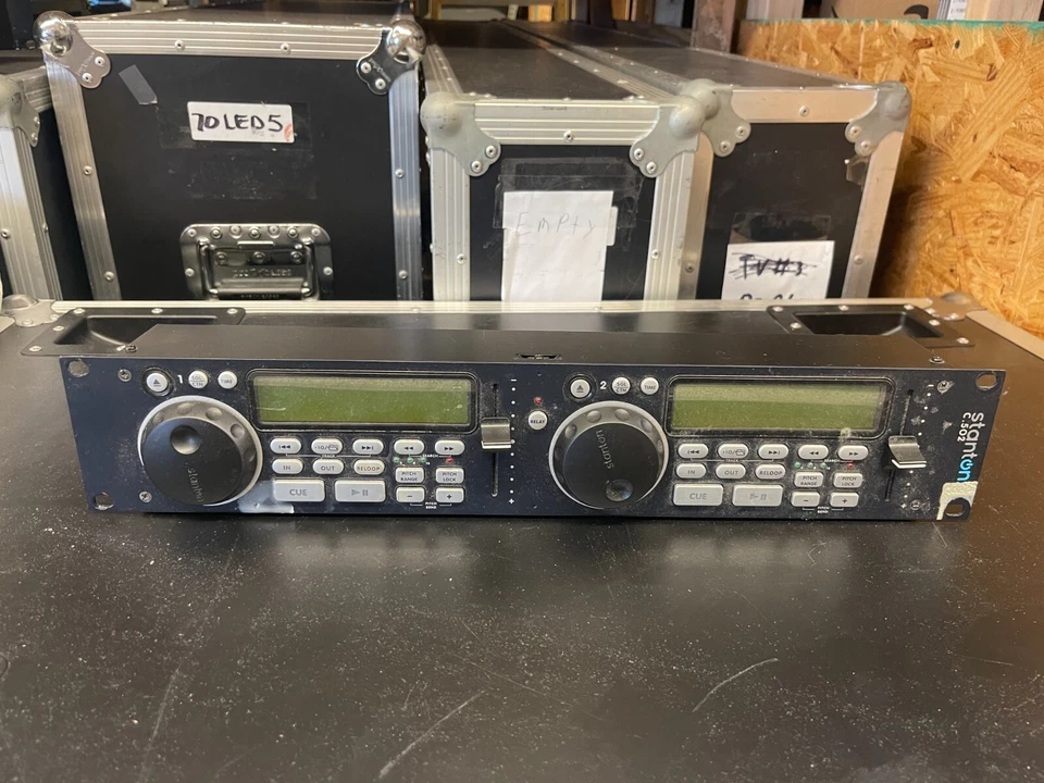 Stanton Dual CD Player Rack Mount -  C.502 Digital Controller: Panel Only - Image 1 of 1