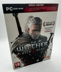 The Witcher 3 Wild Hunt PC DVD-ROM Game PAL EUR Complete Game With Bonus - Picture 1 of 12