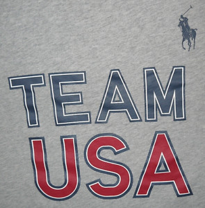 Mens Team Issued Polo Ralph Lauren 2018 USA OLYMPIC TEAM L/S T-Shirt size 2XL