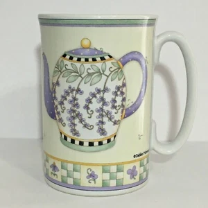 DEBBIE MUMM - Sakura **LAVENDER TEA GARDEN** Teapot Design #4 - **COFFEE MUG** - Picture 1 of 5