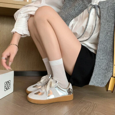 Womens 2024 Leather Casual Running Sports Sneaker Athletic Tennis GAT Shoes JWKL - Image 1 of 4