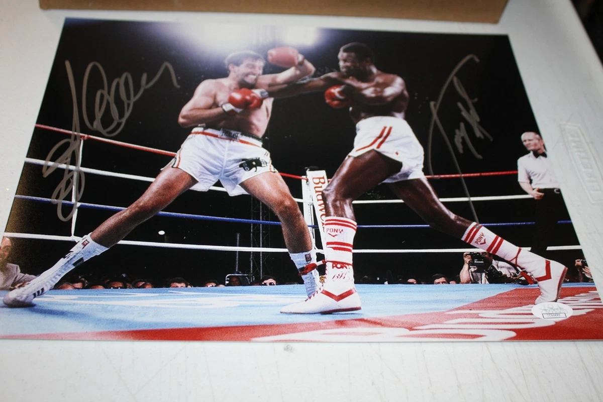 Larry Holmes サイン入りボクシングアート Larry Holmes Heavyweight Champion Autographed Signed 8x10 Boxing