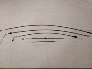 reproduction jt1 jt2mx 5 pc. cable set 1971-2 (fits yamaha) - Picture 1 of 1