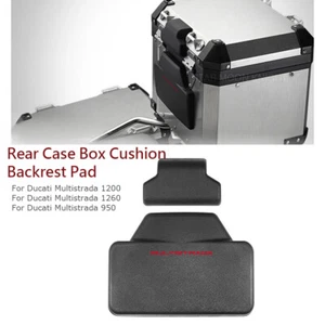 Rear Top Case Box Cushion Backrest Pad For Ducati Multistrada 1200 1260 950 new - Picture 1 of 14