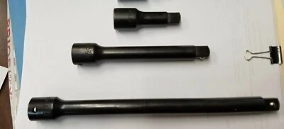 CRAFTSMAN 1/2" 3/8"DR IMPACT SOCKET EXTENSION (3",6", 10") OR UNIVERSAL JOINT - Image 1 of 4