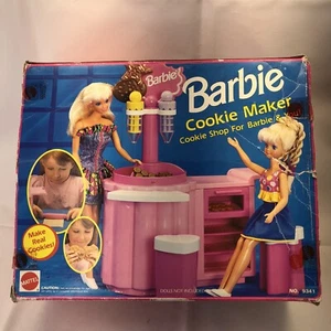 1992 Vintage Mattel Barbie Cookie Maker Toy Playset Incomplete - Picture 1 of 10
