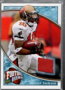 A3950- 2009 Upper Deck Heroes Jerseys Retail Blue #RJDS Dexter Jackson Jersey - Picture 1 of 2