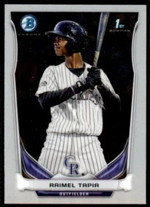 2014 1st Bowman Chrome Prospects Raimel Tapia #BCP27 - Picture 1 of 2