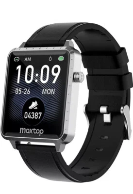 Smart Watch,MAXTOP Smartwatch Compatible iOS/Android Phones for Fitness Activity - Image 1 of 4
