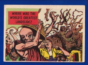 WORLD'S GREATEST LANDSLIDE 1961 TOPPS ISOLATION BOOTH #39 VERY GOOD - Picture 1 of 2