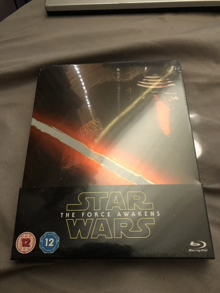 STAR WARS THE FORCE AWAKENS ZAVVI LIMITED EDITION BLU RAY STEELBOOK Sealed - Image 1 of 1