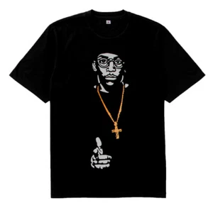 New Big L rapper shirt Harlem's finest DITC Black white gold   - Picture 1 of 4