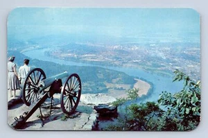 Moccasin Bend and Valley Lookout Mountain Tenn. Postcard Unposted - Picture 1 of 2