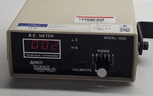Amber Science Model 1056 Portable Electrical Conductivity EC Meter - Picture 1 of 5