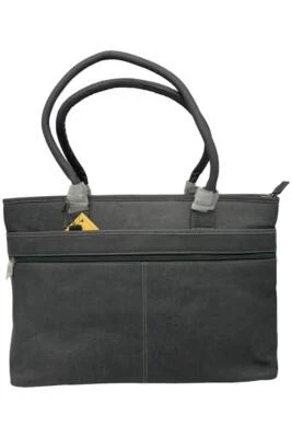 Bolso Ejecutivo Le Donne Cuero Fauna Gris Foto 1 de 2