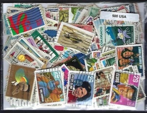 Estados Unidos - USA 500 Sellos Diferentes Cancelados - Imagen 1 de 1