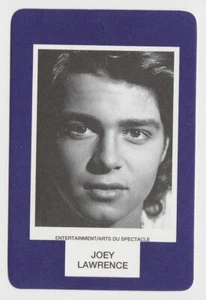 Joey Lawrence 1993 Face to Face Game Card - Single Card from Canadian Game - Picture 1 of 2