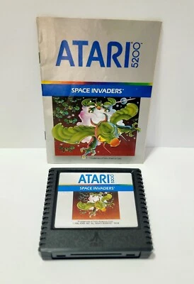 Space Invaders (Atari 5200, 1982) with Manual - Image 1 of 2