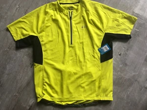 Eastern Mountain Sports Cycling Bike Racing Shirt - XL - EMS $55 Retail Yellow - Picture 1 of 8