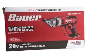 20V Cordless 18 Gauge Metal Cutting Shears (Tool Only) (C) - Picture 1 of 1