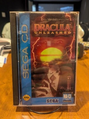 Dracula Unleashed (Sega CD) CIB Complete w/Two Discs Foam Registration Tested L - Image 1 of 3