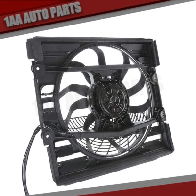 Conjunto de ventilador de refrigeración del radiador para BMW E38 740i 1997-1998 E38 740iL 1996-1998 Foto 1 de 4