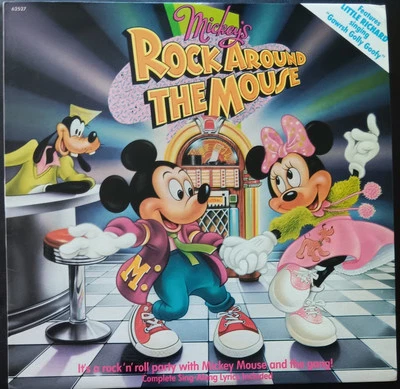 Mickey Mouse And The Gang – Mickey's Rock Around The Mouse - LP record excellent - Image 1 of 3