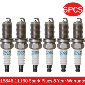 6x Spark Plugs New Iridium for denso For FK16HQR11 18845-11160 Ignition - Picture 1 of 4