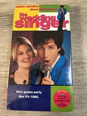 "The Wedding Singer" VHS Adam Sandler Drew Barrymore BRAND NEW SEALED!!! - Image 1 of 4