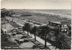 VIAREGGIO - LUCCA - SPIAGGIA E VIALI - VIAGG. 1966 -41332- - Picture 1 of 1