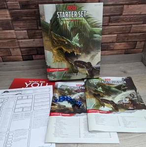 Dungeons & Dragons Juego de rol D & D Juego de inicio en caja 2014 Libro de reglas de dados + Más - Imagen 1 de 17