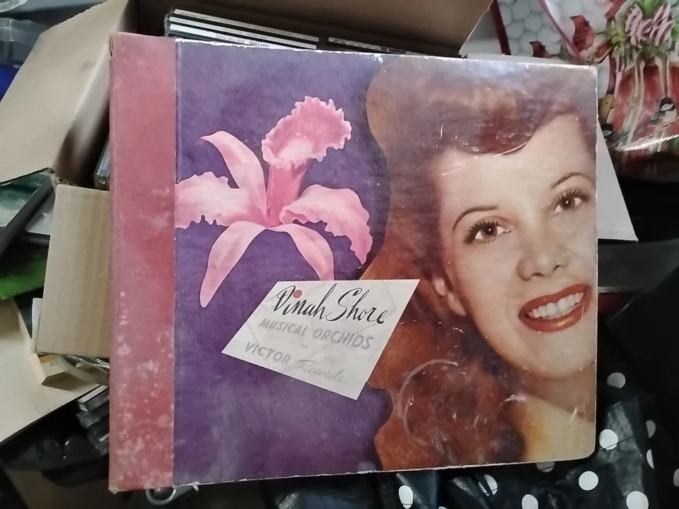 Vinyl Record Album 78 Rpm Dinah Shore And  Harry James Foto 1 de 4